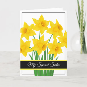 Birthday Card - Mijn speciale zuster Card Kaart