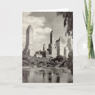 Birthday Card, New York City, Central Park Kaart