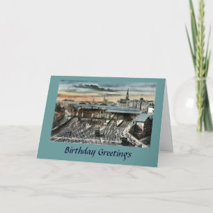 Birthday Card - Newcastle-upon-Tyne Kaart