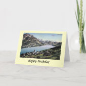 Birthday Card - Obstalden, Glarus, Zwitserland. Kaart (Voorkant)