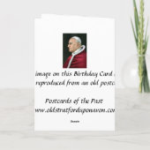 Birthday Card - Pope John XXIII Kaart (Achterkant)