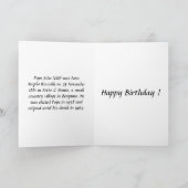 Birthday Card - Pope John XXIII Kaart (Binnen)