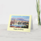 Birthday Card - Rio de Janeiro, Brazilië Kaart (Voorkant)