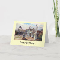 Birthday Card - Rome, Italië