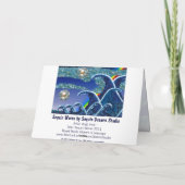 Birthday Card | Sequin Waves | Seascape Kaart (Achterkant)