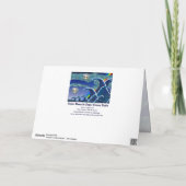 Birthday Card | Sequin Waves | Seascape Kaart (Achterkant)