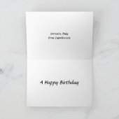 Birthday Card - Sorrento, Italië Kaart (Binnen)