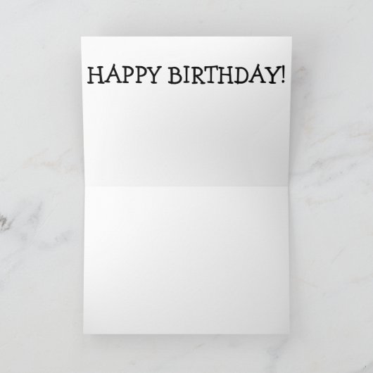 Birthday Card: Two Guinea Pigs Kaart (Binnen)