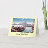 Birthday Card - Venice Kaart (Voorkant)