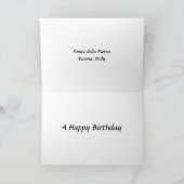 Birthday Card - Verona, Italië Kaart (Binnen)