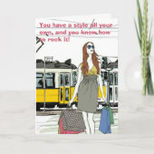 Birthday Card voor een Cool Niece Kaart (Voorkant)