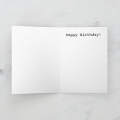 Birthday Card voor Friend Greeting Kaart (Binnen)