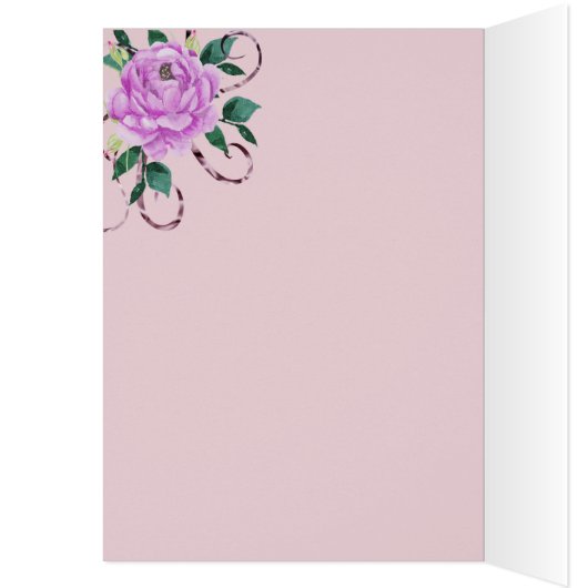 Birthday Card voor haar (Binnen (Links))