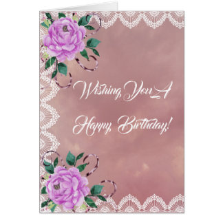 Birthday Card voor haar