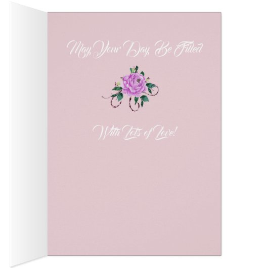 Birthday Card voor haar (Binnen (Rechts))