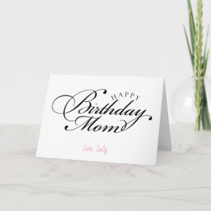 Birthday Card voor mam Kaart