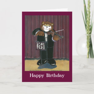 Birthday Card voor musicus Kaart