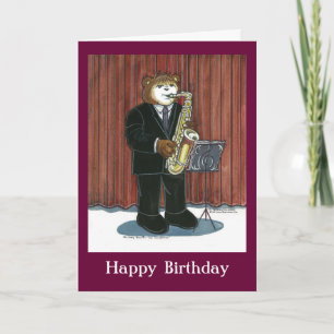Birthday Card voor musicus Kaart