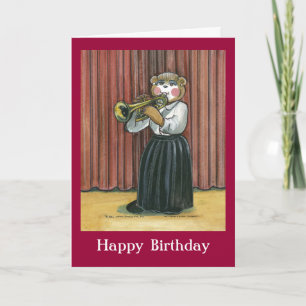 Birthday Card voor musicus Kaart