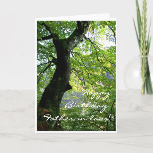 Birthday Card voor schoonvader Kaart