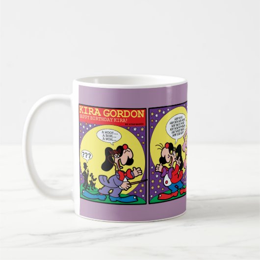 Birthday Cartoon Koffiemok (Links)