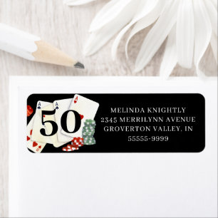 Birthday Casino Poker Party Etiket