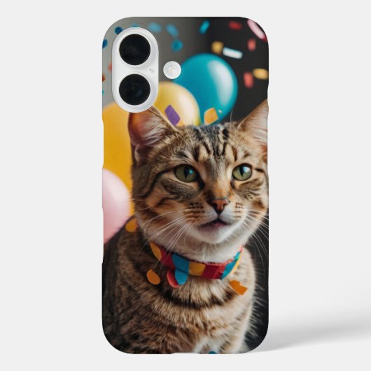 Birthday Cat Case-Mate iPhone Case (Achterkant)