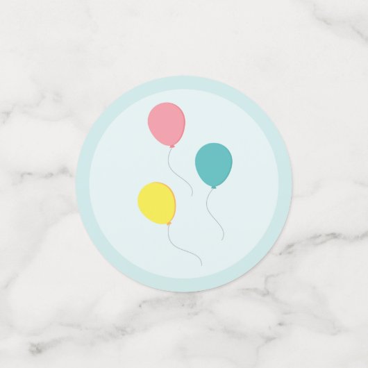 Birthday Cat Confetti (Kleine voorkant)