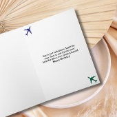 Birthday Cat Pilot Aviator Cool Funny Aviation Kaart