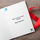 Birthday Cat Pilot  Funny Aviator Cool Aviation Kaart