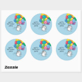 BIRTHDAY CATEGORIE: Sandra Boynton Classic Round S Ronde Sticker (Vel)