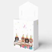 Birthday Cavalier King Charles Spaniel Bedankdoosjes (Geopend)
