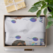 Birthday Cavalier King Charles Spaniels Tissuepapier (Geschenk)