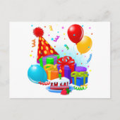 Birthday Celebration Briefkaart (Voorkant)