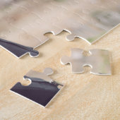 Birthday Celebration Gold Balloon Foto Collage Legpuzzel (Zijkant)