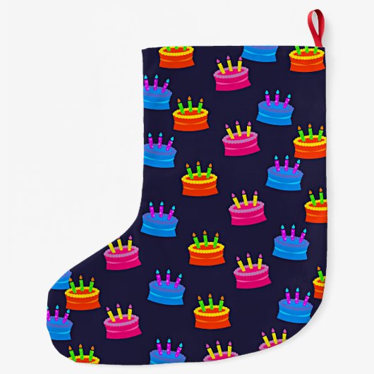 Birthday Celebration Grote Kerstsok (Achterkant)