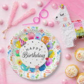 Birthday Celebration Papieren Bordje (Feest)