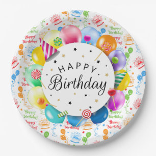 Birthday Celebration Papieren Bordje