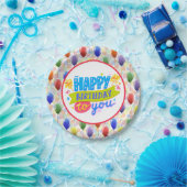 Birthday Celebration Papieren Bordje (Feest)