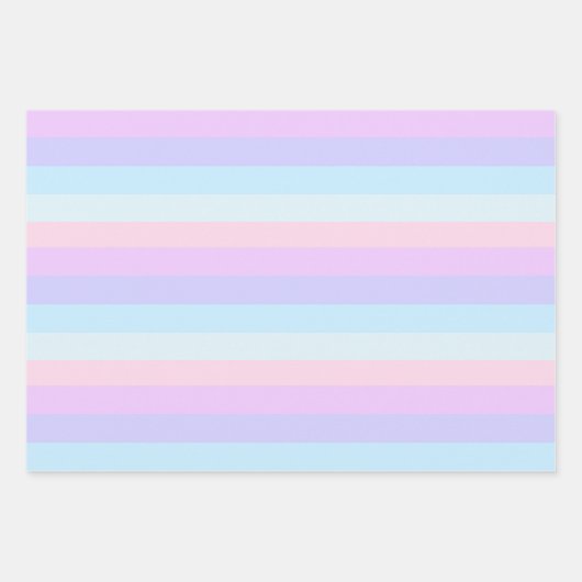 Birthday Celebration Pattern Rainbow ID722 Inpakpapier Vel (Voorkant 2)