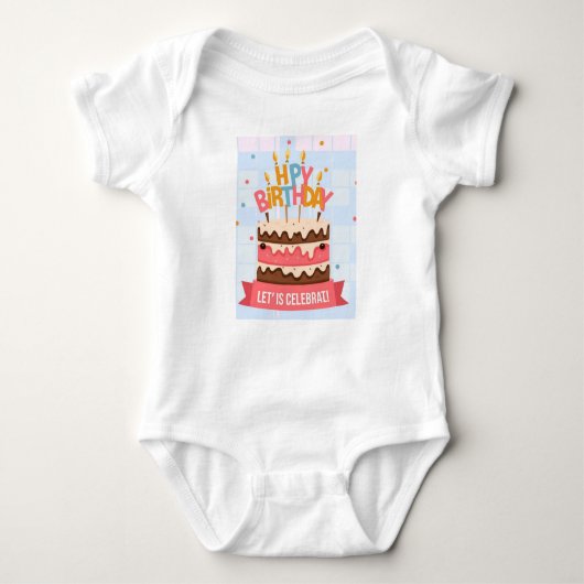 Birthday Celebration Romper (Voorkant)