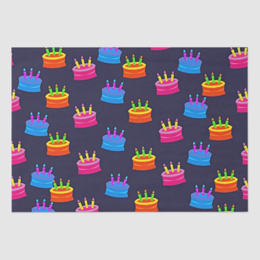 Birthday Celebration Tissuepapier (Voorkant)