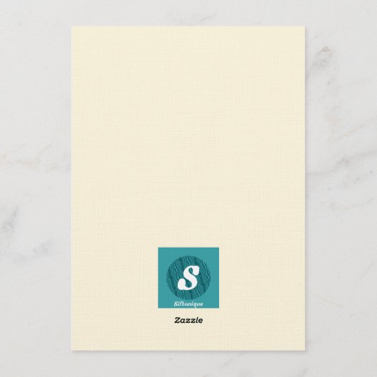 Birthday Celebration Urban Floral Pattern Kaart (Achterkant)