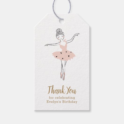 Birthday Center-centrum Cadeaulabel (Voorkant)