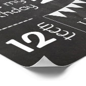 Birthday Chalkboard Poster (Hoek)