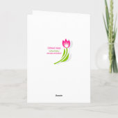 Birthday Champagne and Cake Kaart (Achterkant)