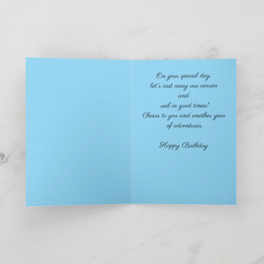 Birthday Cheers Kaart (Binnen)