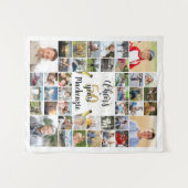 Birthday CHEERS TO # YEARS 42 Photo Collage Wandkleed (Voorkant (horizontaal))