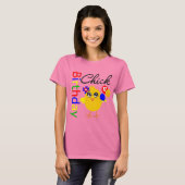 Birthday Chick 17 jaar oud T-shirt (Voorkant volledig)
