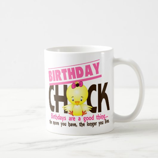Birthday Chick 4 Koffiemok (Rechts)
